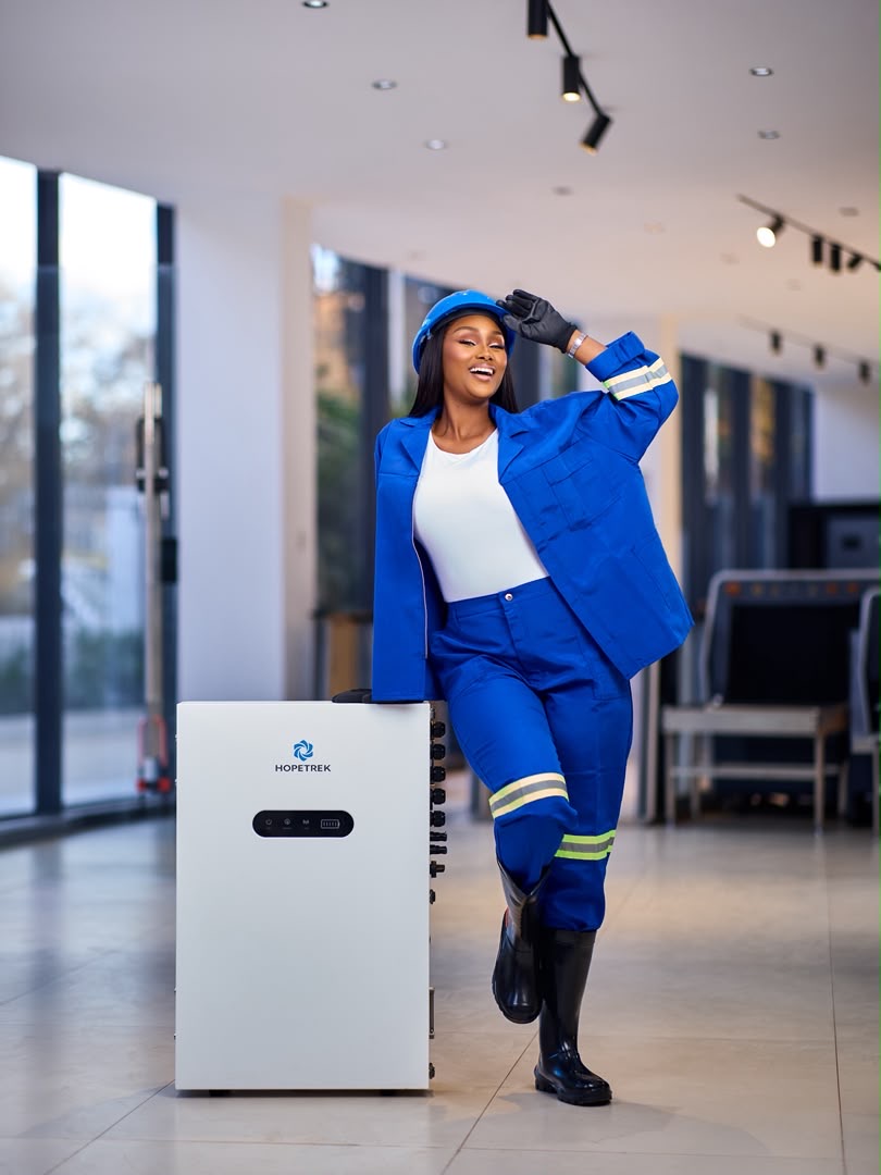 Smart energy solutions display inside the AfriBiz showroom